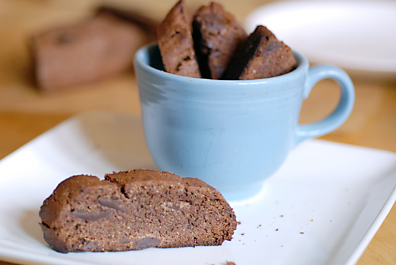 Double Choco Mocha Biscotti